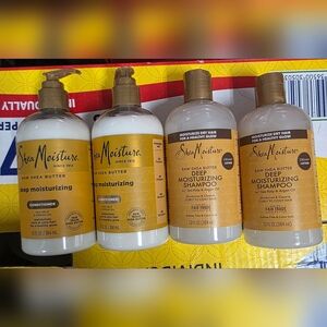 Shea Moisture Raw Shea Butter Moisturizing Hair Care Set